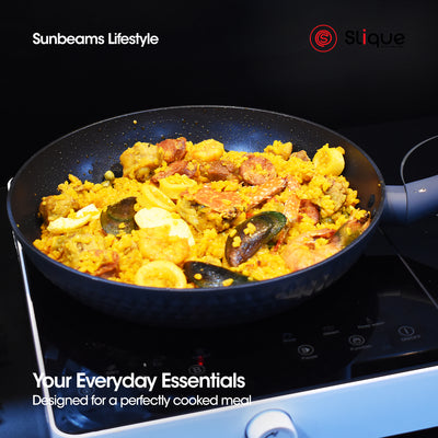 SLIQUE Premium Diamond Cookware Frypan 2 Layer Non-stick Coating 28cm