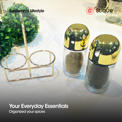 SIGNATURE by Slique Premium Metal Gold Electroplate Modern Italian Design Amazing Gift Idea For Any Occasion!
