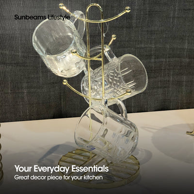 SIGNATURE by Slique Premium Metal Gold Electroplate Modern Italian Design Amazing Gift Idea For Any Occasion!