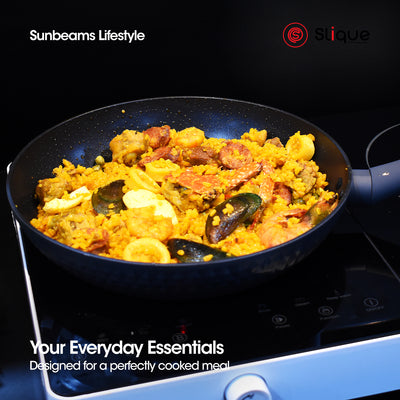 SLIQUE Premium Diamond Cookware Frypan 2 Layer Non-stick Coating 20cm