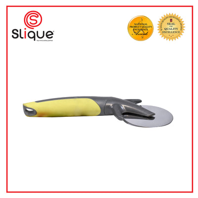 SLIQUE Premium Nylon Pizza Cutter TPR Silicone Handle Kitchen Essentials Amazing Gift Idea For Any Occasion! (Green)