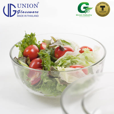UNION GLASS Thailand	Premium Clear Glass Bowl 325 ml | 4.5 oz | 4.5" Set of 6 Amazing Gift Idea For Any Occasion!