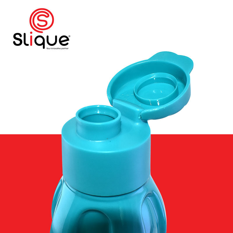 SLIQUE PP Sports Water Bottle BPA Free 600ml Set of 3