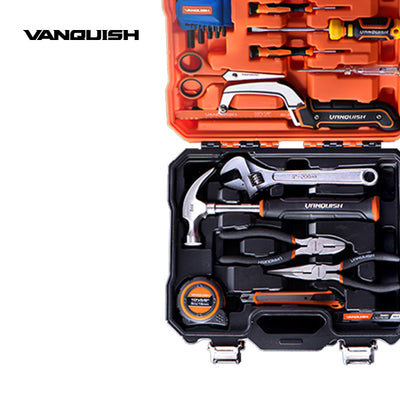 VANQUISH Homeowners Tool Kit Set of 37 Premium | Heavy Duty | Professional