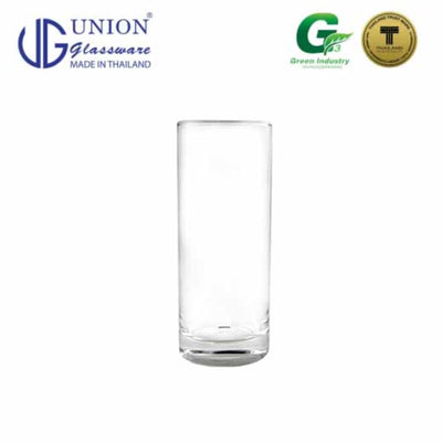 UNION GLASS Thailand Premium Clear Glass Highball Glass 260 ml | 9 oz Set of 6