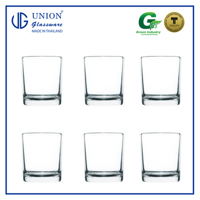 UNION GLASS Thailand Premium Clear Glass Shot Glass 60ml Set of 6 Amazing Gift Idea For Any Occasion!
