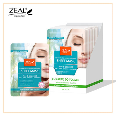 ZEAL Premium Sheet Mask Skin Care 25ml Amazing Gift Idea For Any Occasion!