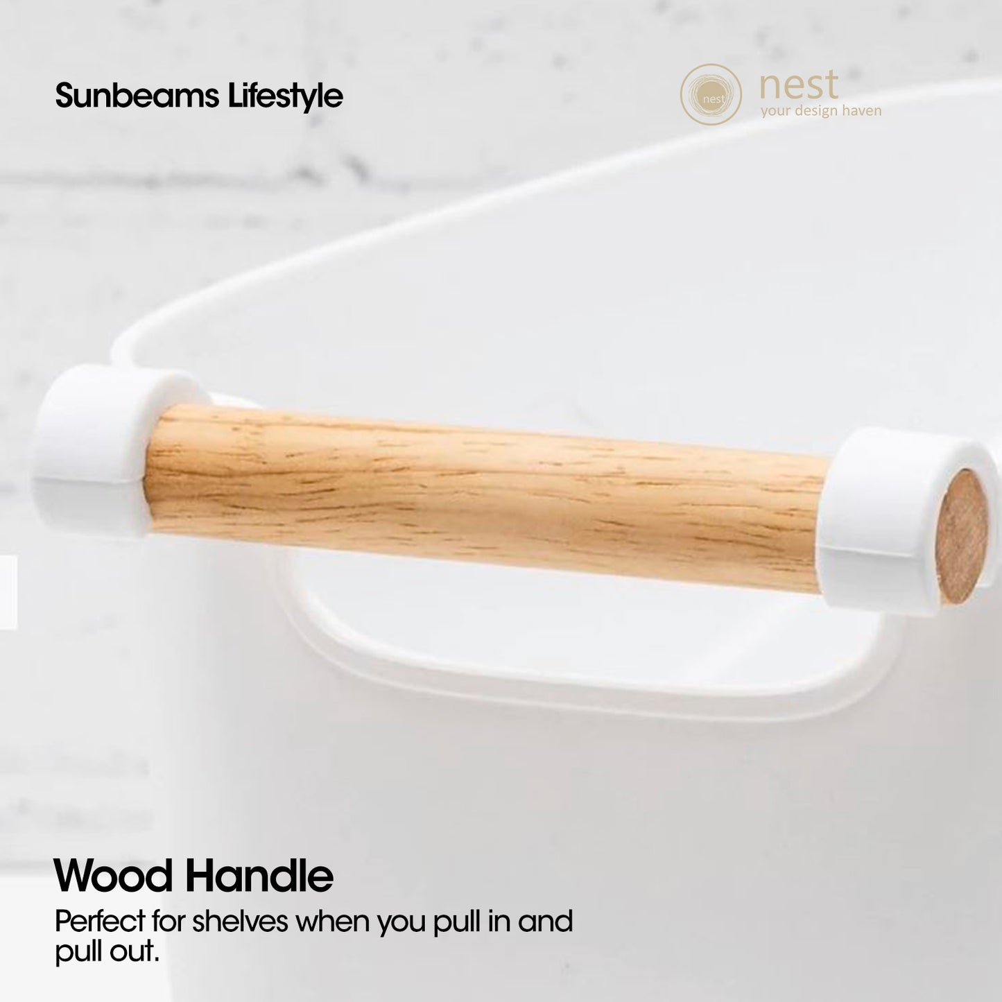 NEST DESIGN LAB Storage Bin Organizer