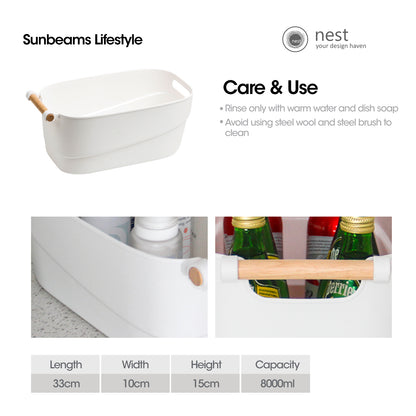 NEST DESIGN LAB Storage Bin Organizer