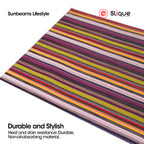 Slique Placemat PVC Woven Dining Table Mat 45x30cm