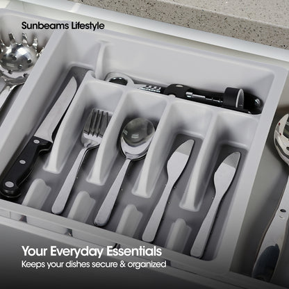 SLIQUE Premium Utensil Tray Drawer Organizer 48x38.8x6.5cm