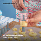 SLIQUE Premium Frosting Pen, Cake Decorating & Icing Tool Set of 7 Baking Accessories