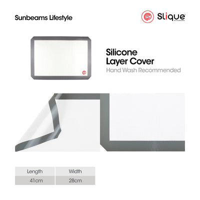 SLIQUE Premium Silicone Fiber Non-Stick Baking Mat