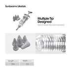 SLIQUE Premium Frosting Pen, Cake Decorating & Icing Tool Set of 7 Baking Accessories