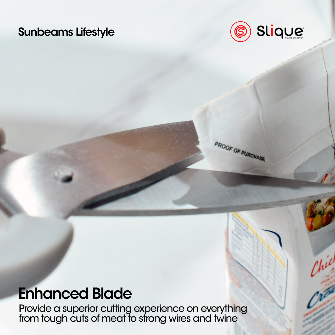 Slique Stainless Steel Kitchen Knives - Pairing | Utility | Bread | Slicer | Chef | Butcher | Santoku | Shear High Quality, Non-slip TPR handle, Kitchen Utensil Essential Amazing gift idea for any occasions!