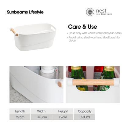 NEST DESIGN LAB Storage Bin Organizer