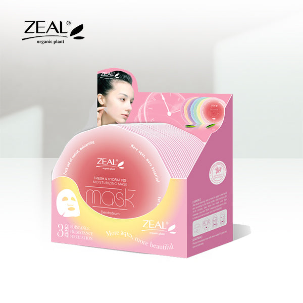 ZEAL Premium Face Mask Skin Care Hydrating & Moisturizing Mask 25ml Amazing Gift Idea For Any Occasion!