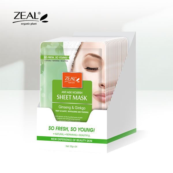 ZEAL Premium Sheet Mask Skin Care 25ml