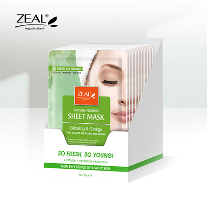 ZEAL Premium Sheet Mask Skin Care 25ml