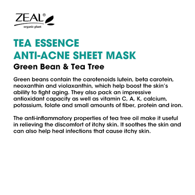 ZEAL Premium Sheet Mask Skin Care 25ml Amazing Gift Idea For Any Occasion!