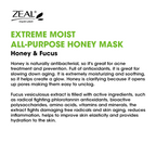 ZEAL Premium Honey Mask Skin Care Extreme Moist All-Purpose Honey Mask 33ml