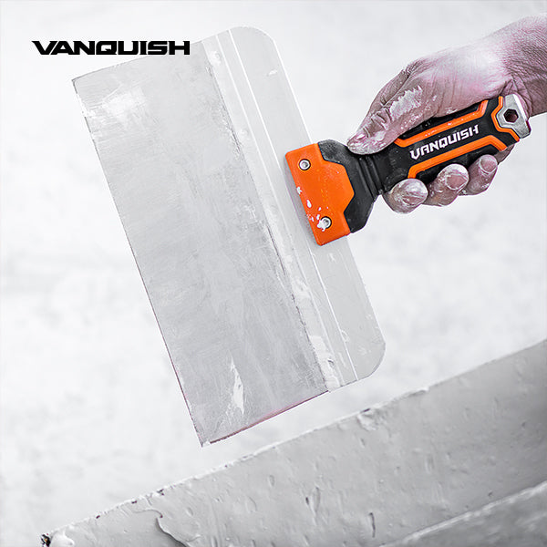 VANQUISH Taping Knife, Flexible Blade 10inch | 250mm Premium | Heavy Duty | Professional