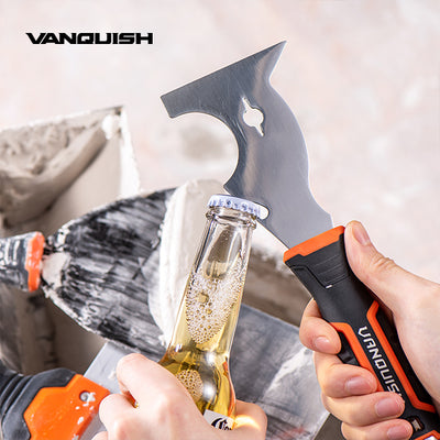 VANQUISH Putty Knife, Stiff Blade Premium | Heavy Duty | Professional