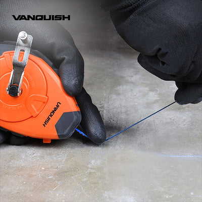 VANQUISH Premium High Speed ABS Refillable Chalk Line Reel