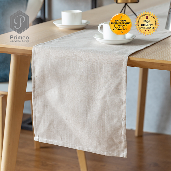 PRIMEO Premium Yarn Dyed Table Runner