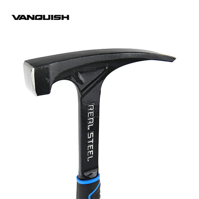 REALSTEEL Brick Hammer Ultra One Piece Steel 20oz Professional Heavy-Duty Handyman Tools, Carpentry, Construction, Mechanics & Home Improvement.
