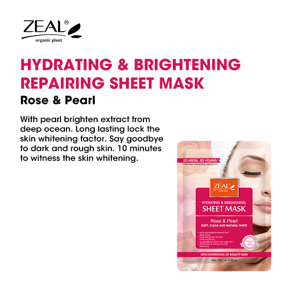 ZEAL Premium Sheet Mask Skin Care 25ml Amazing Gift Idea For Any Occasion!