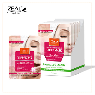 ZEAL Premium Sheet Mask Skin Care 25ml Amazing Gift Idea For Any Occasion!