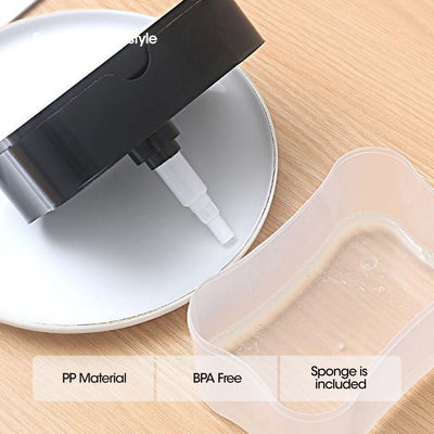 SCRUBZ Premium 2-in-1 Sponge Holder w/ Soap Dispenser Cleaning Material 14 x 9 x 10.8 cm Made of Polypropylene(PP)