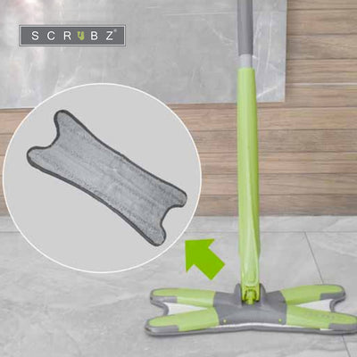 SCRUBZ Heavy Duty Cleaning Essentials Premium Microfiber Twist Mop Refill 37cm Amazing Gift Idea For Any Occasion!