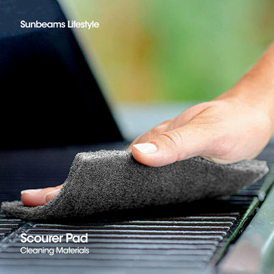 SCRUBZ Premium Scourer Pads Set of 12 Cleaning Material 14.9x9x2cm