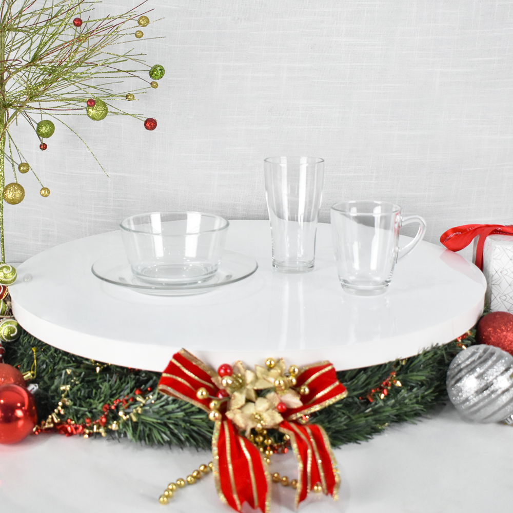 UNION GLASS Clear Glass Collections Set of 24 | Christmas Bundles