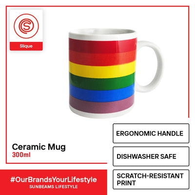 SLIQUE Premium Ceramic Mug Limited Edition Design 300ml Amazing Gift Idea For Any Occasion! (LGBTQ)