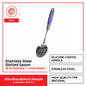 SLIQUE Premium 18/8 Stainless Steel Slotted Spoon (Purple)