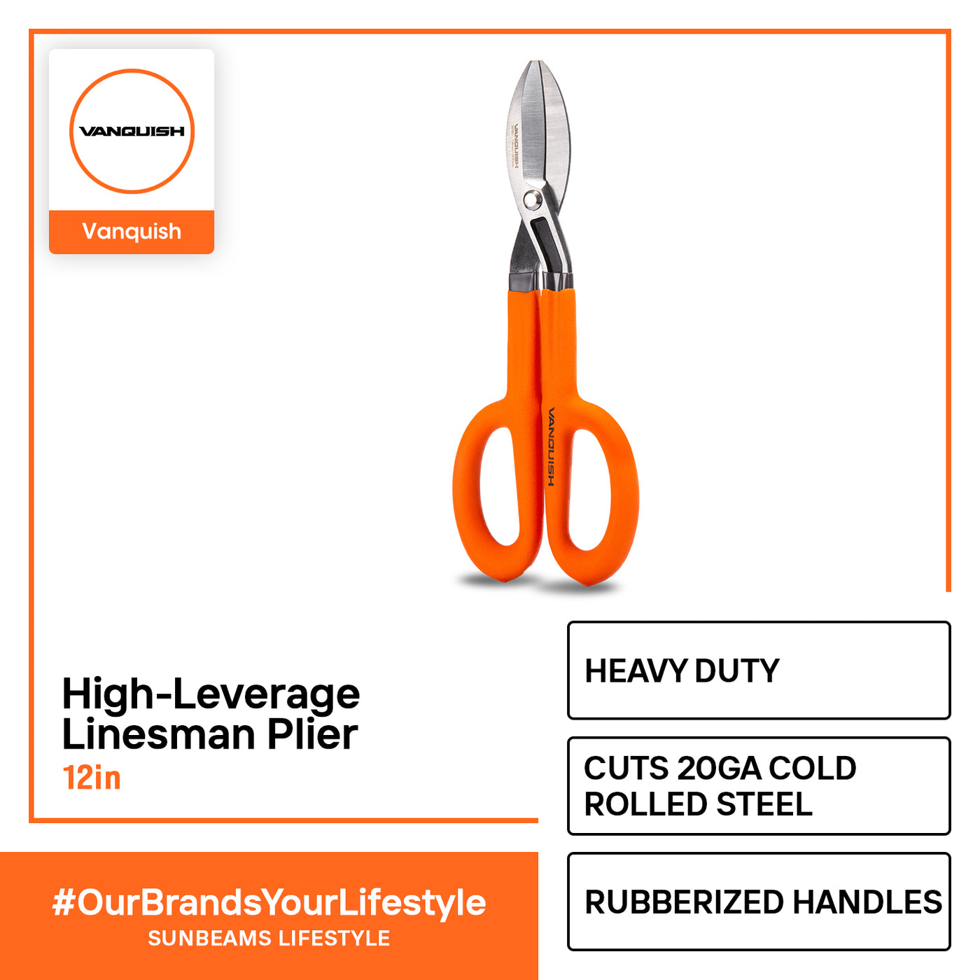 VANQUISH Pattern Snip Premium | Heavy Duty | Professional
