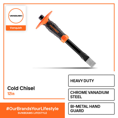VANQUISH Chisel Premium | Heavy Duty | Professional Cold Chisel