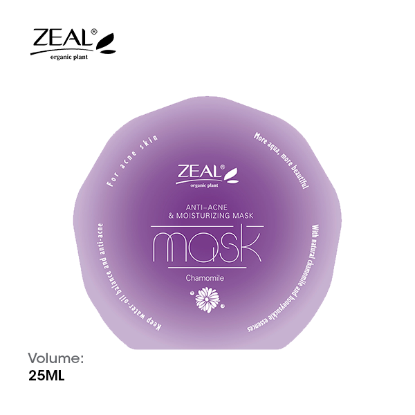 ZEAL Premium Face Mask Skin Care Hydrating & Moisturizing Mask 25ml Amazing Gift Idea For Any Occasion!