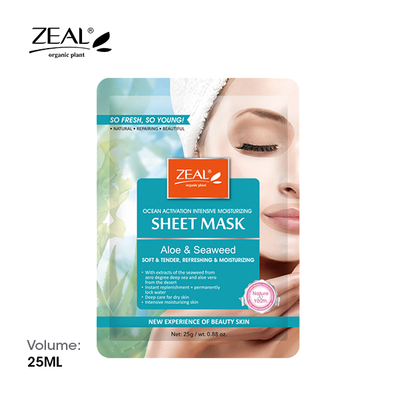 ZEAL Premium Sheet Mask Skin Care 25ml Amazing Gift Idea For Any Occasion!