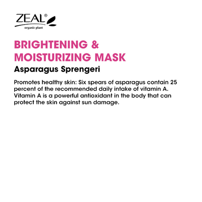 ZEAL Premium Face Mask Skin Care Hydrating & Moisturizing Mask 25ml Amazing Gift Idea For Any Occasion!