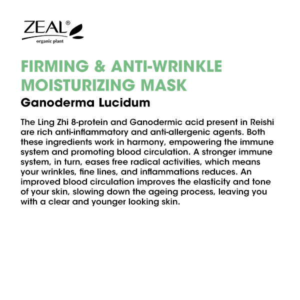 ZEAL Premium Face Mask Skin Care Hydrating & Moisturizing Mask 25ml Amazing Gift Idea For Any Occasion!