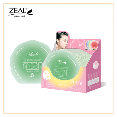 ZEAL Premium Face Mask Skin Care Hydrating & Moisturizing Mask 25ml Amazing Gift Idea For Any Occasion!