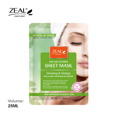 ZEAL Premium Sheet Mask Skin Care 25ml Amazing Gift Idea For Any Occasion!