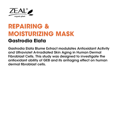ZEAL Premium Face Mask Skin Care Hydrating & Moisturizing Mask 25ml Amazing Gift Idea For Any Occasion!