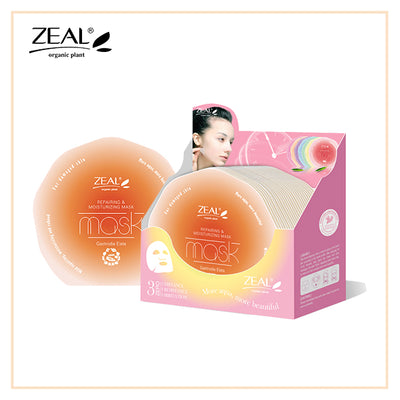 ZEAL Premium Face Mask Skin Care Hydrating & Moisturizing Mask 25ml Amazing Gift Idea For Any Occasion!