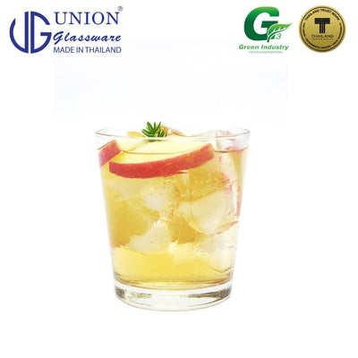 UNION GLASS Thailand Premium Clear Glass Rock Glass Water, Juice, Soda, Liquor Glass 290 ml | 10 oz Set of 6 Amazing Gift Idea For Any Occasion!
