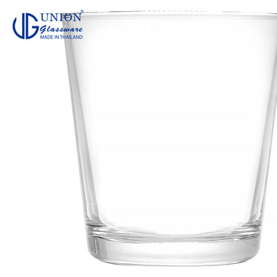 UNION GLASS Thailand Premium Clear Glass Rock Glass Water, Juice, Soda, Liquor Glass 290 ml | 10 oz Set of 6 Amazing Gift Idea For Any Occasion!